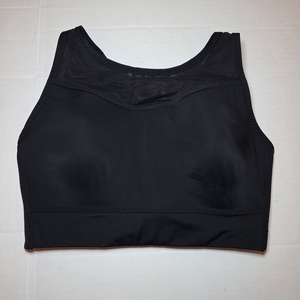 Athleta Gigi High Impact Sports Bra Black Size Small